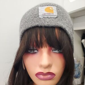 Women's Carhartt Gray Beanie - Average EXCELLENT Condition